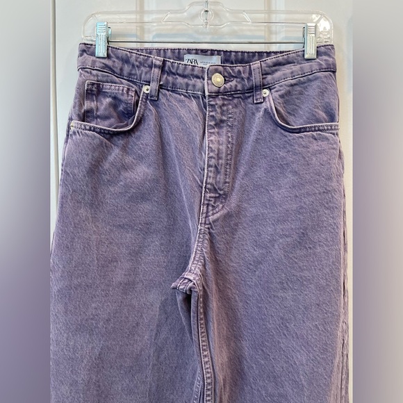 🌷Zara Woman’s High Rise Denim Jeans/ Pants Size:6 Preloved - Picture 5 of 13